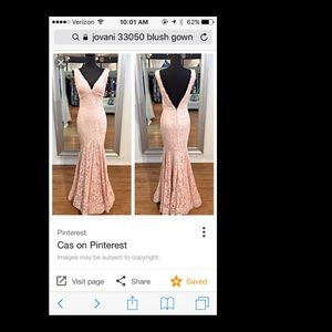 Jovani Lace Prom Dress